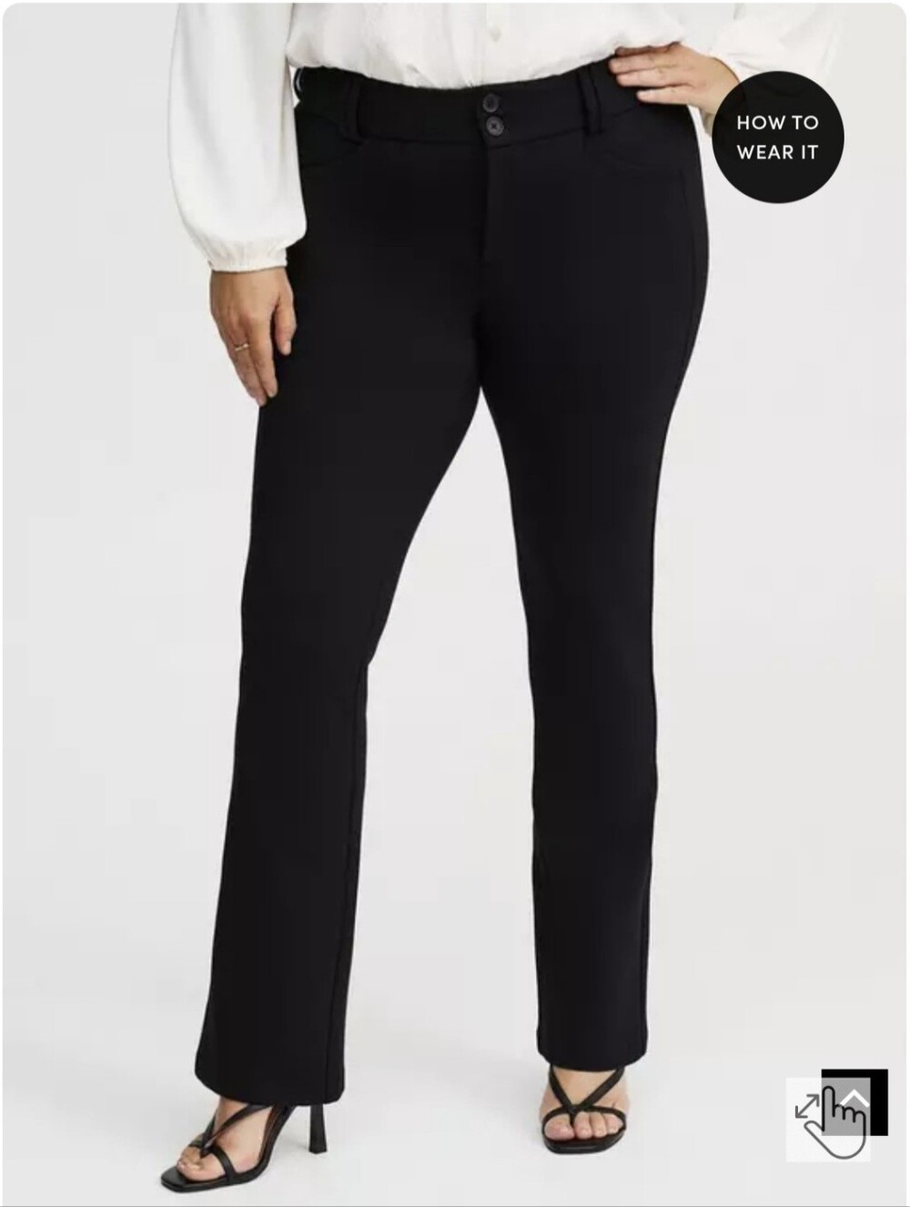 Torrid Trouser Bootcut Ponte Pant Lot NWOT Two Pair!
